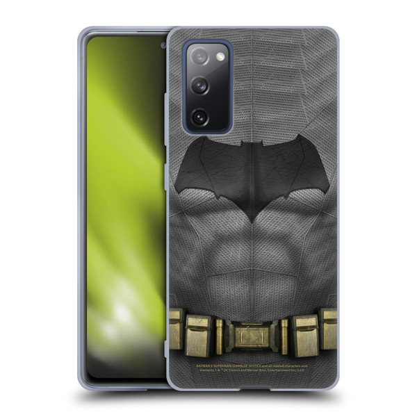 Batman V Superman: Dawn of Justice Graphics Batman Costume Soft Gel Case for Samsung Galaxy S20 FE / 5G