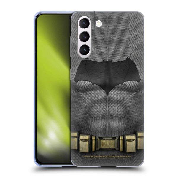 Batman V Superman: Dawn of Justice Graphics Batman Costume Soft Gel Case for Samsung Galaxy S21 5G