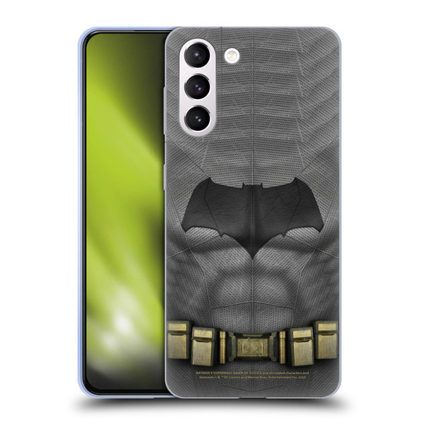Batman V Superman: Dawn of Justice Graphics Batman Costume Soft Gel Case for Samsung Galaxy S21+ 5G