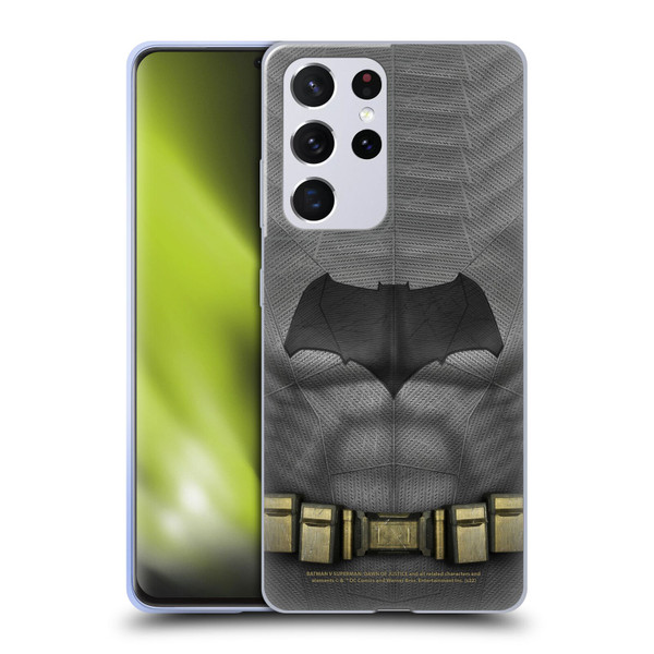 Batman V Superman: Dawn of Justice Graphics Batman Costume Soft Gel Case for Samsung Galaxy S21 Ultra 5G