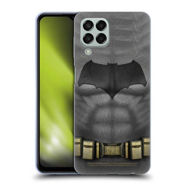 Batman V Superman: Dawn of Justice Graphics Batman Costume Soft Gel Case for Samsung Galaxy M33 (2022)
