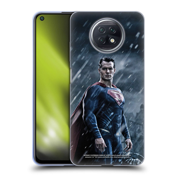 Batman V Superman: Dawn of Justice Graphics Superman Soft Gel Case for Xiaomi Redmi Note 9T 5G