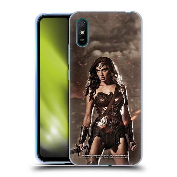 Batman V Superman: Dawn of Justice Graphics Wonder Woman Soft Gel Case for Xiaomi Redmi 9A / Redmi 9AT