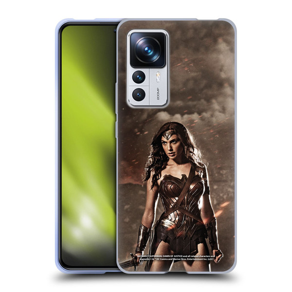 Batman V Superman: Dawn of Justice Graphics Wonder Woman Soft Gel Case for Xiaomi 12T Pro