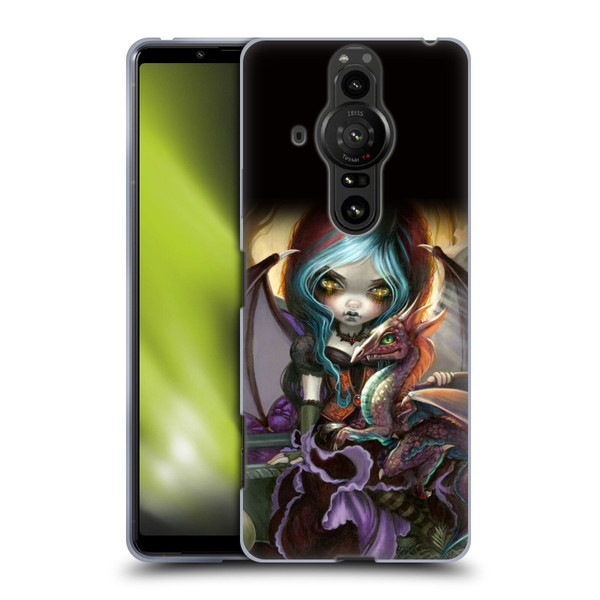 Strangeling Dragon Vampire Fairy Soft Gel Case for Sony Xperia Pro-I