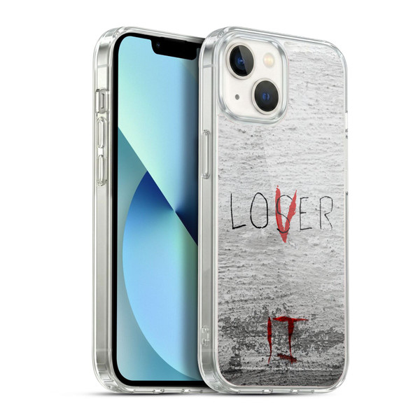 IT Movie Graphics Loser Soft Gel Case for Apple iPhone 13