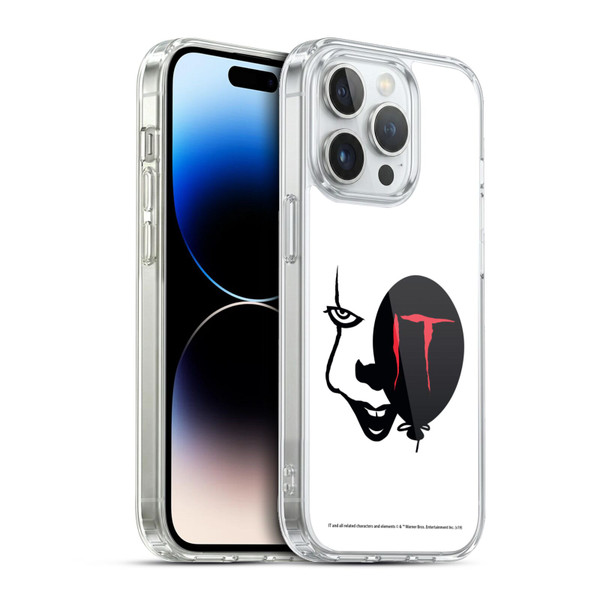 IT Movie Graphics Pennywise Soft Gel Case for Apple iPhone 13 Pro & MagSafe