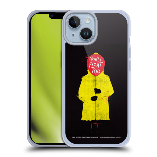 IT Movie Graphics You'll Float Too Soft Gel Case for Apple iPhone 14