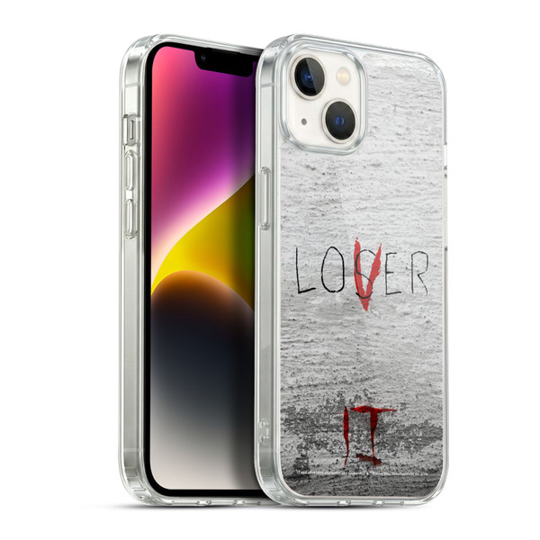 IT Movie Graphics Loser Soft Gel Case for Apple iPhone 14 Plus & MagSafe