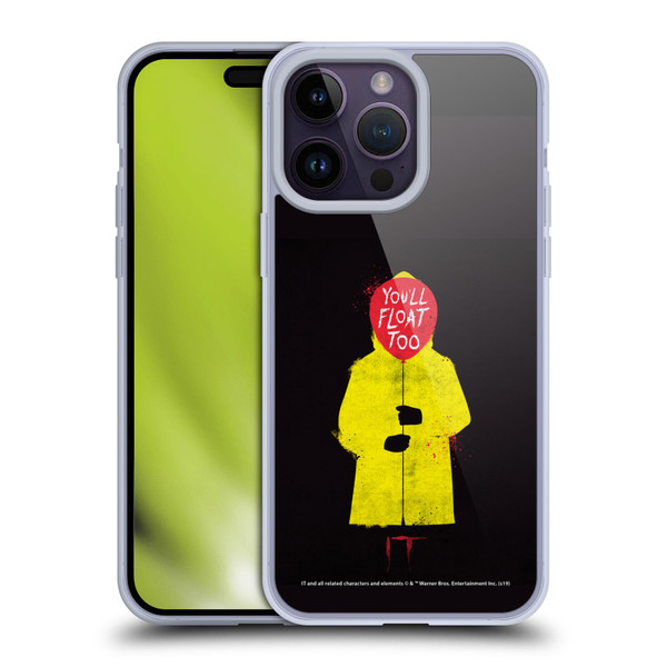 IT Movie Graphics You'll Float Too Soft Gel Case for Apple iPhone 14 Pro Max & MagSafe