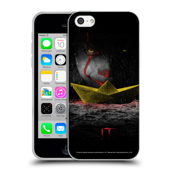 IT Movie Graphics Pennywise 2 Soft Gel Case for Apple iPhone 5c