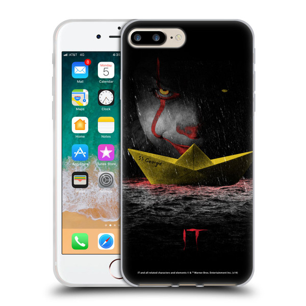 IT Movie Graphics Pennywise 2 Soft Gel Case for Apple iPhone 7 Plus / iPhone 8 Plus & MagSafe
