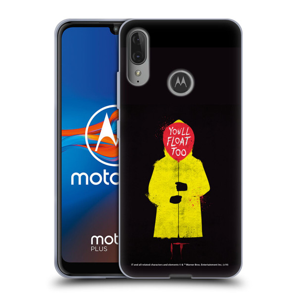 IT Movie Graphics You'll Float Too Soft Gel Case for Motorola Moto E6 Plus