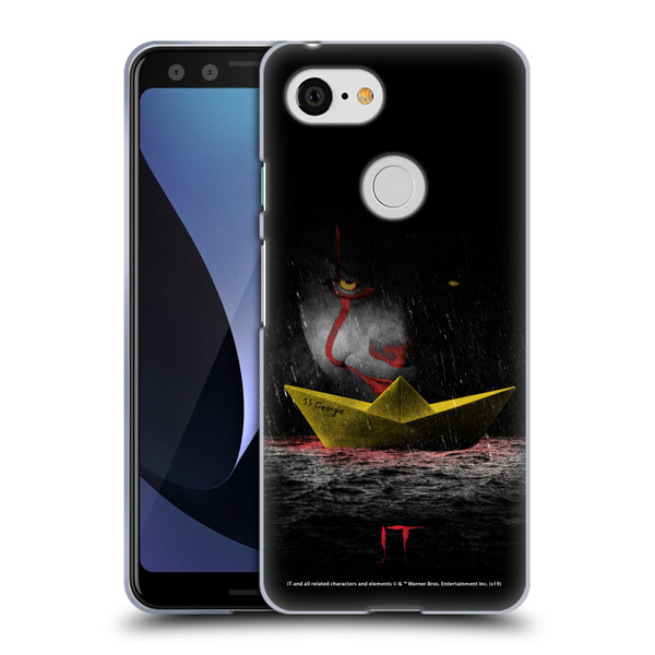 IT Movie Graphics Pennywise 2 Soft Gel Case for Google Pixel 3