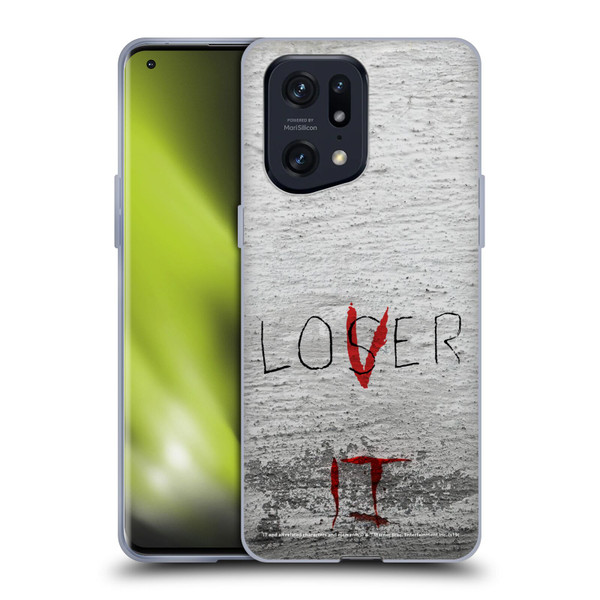 IT Movie Graphics Loser Soft Gel Case for OPPO Find X5 Pro