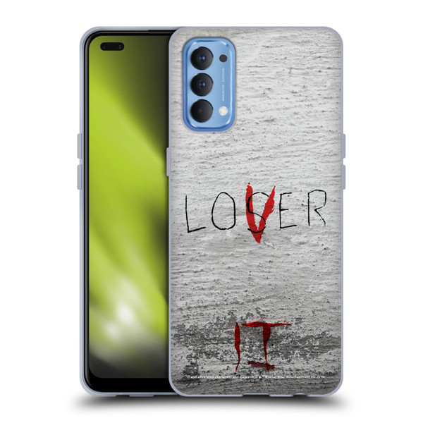 IT Movie Graphics Loser Soft Gel Case for OPPO Reno 4 5G