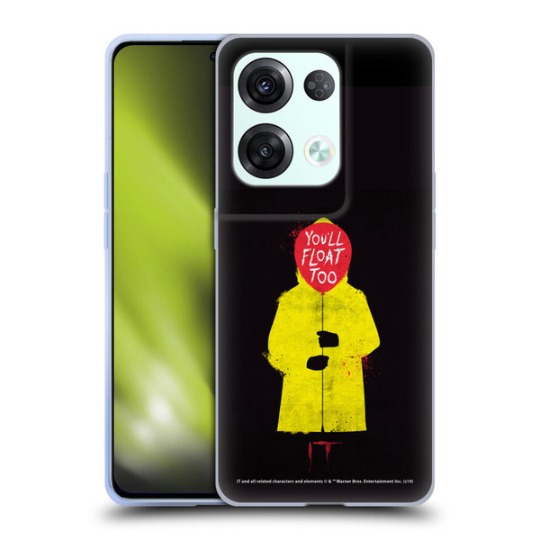 IT Movie Graphics You'll Float Too Soft Gel Case for OPPO Reno8 Pro