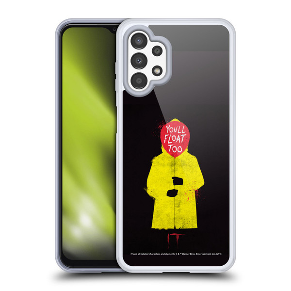IT Movie Graphics You'll Float Too Soft Gel Case for Samsung Galaxy A13 (2022)