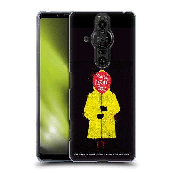 IT Movie Graphics You'll Float Too Soft Gel Case for Sony Xperia Pro-I