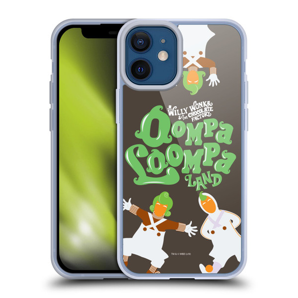 Willy Wonka and the Chocolate Factory Graphics Oompa Loompa Soft Gel Case for Apple iPhone 12 Mini