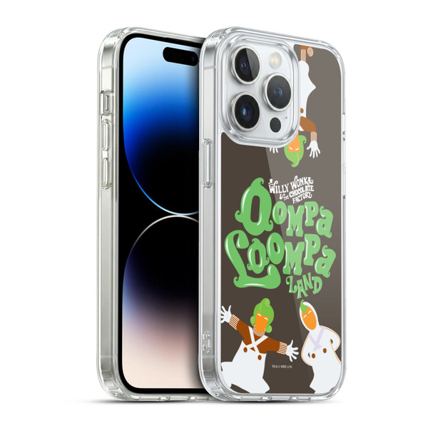 Willy Wonka and the Chocolate Factory Graphics Oompa Loompa Soft Gel Case for Apple iPhone 13 Pro & MagSafe