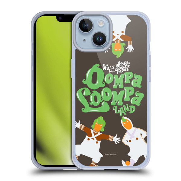 Willy Wonka and the Chocolate Factory Graphics Oompa Loompa Soft Gel Case for Apple iPhone 14
