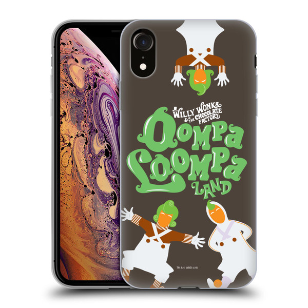 Willy Wonka and the Chocolate Factory Graphics Oompa Loompa Soft Gel Case for Apple iPhone XR
