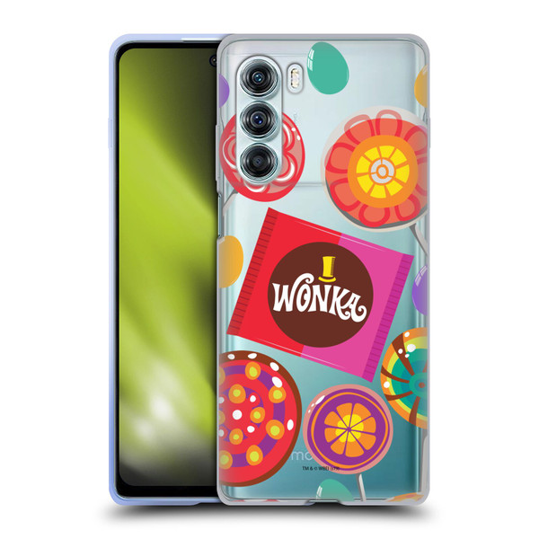 Willy Wonka and the Chocolate Factory Graphics Candies Soft Gel Case for Motorola Edge S30 / Moto G200 5G