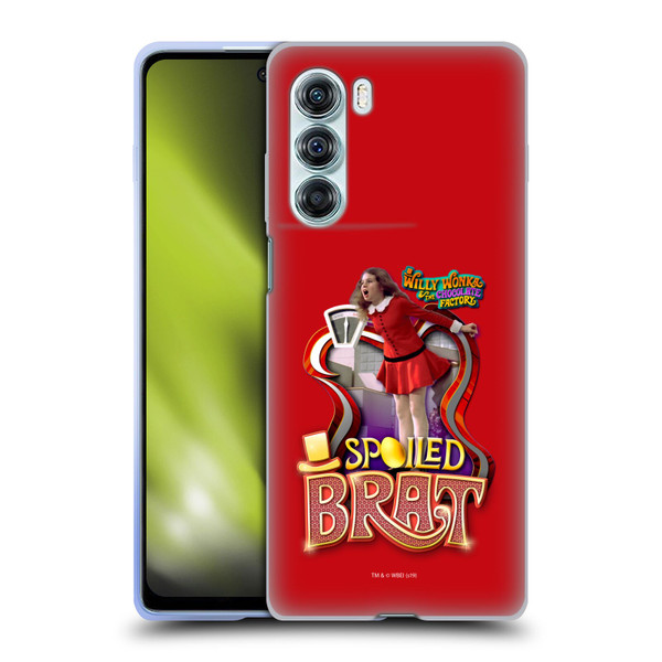 Willy Wonka and the Chocolate Factory Graphics Veruca Salt Soft Gel Case for Motorola Edge S30 / Moto G200 5G