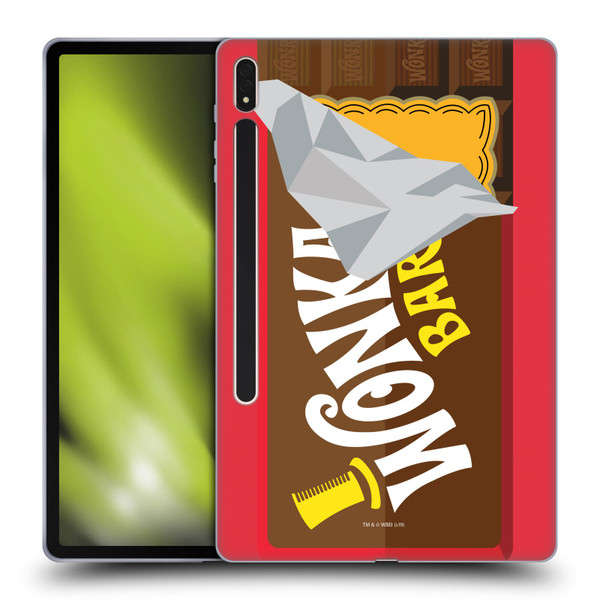 Willy Wonka and the Chocolate Factory Graphics Candy Bar Soft Gel Case for Samsung Galaxy Tab S8 Plus