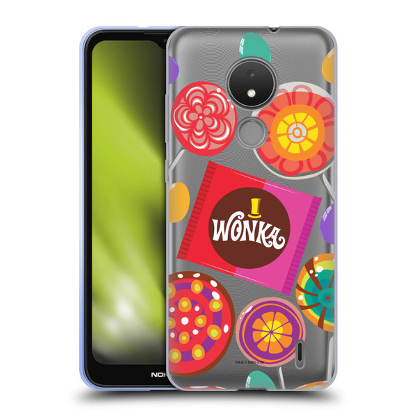 Willy Wonka and the Chocolate Factory Graphics Candies Soft Gel Case for Nokia C21