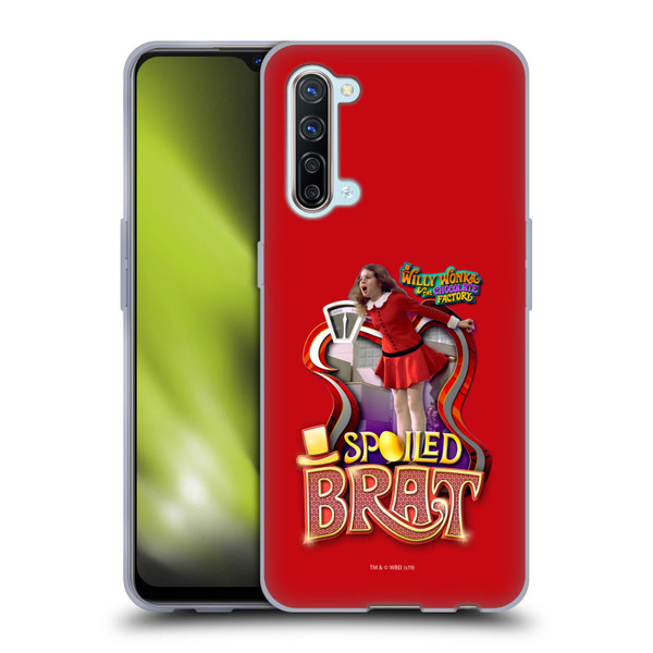 Willy Wonka and the Chocolate Factory Graphics Veruca Salt Soft Gel Case for OPPO Find X2 Lite 5G