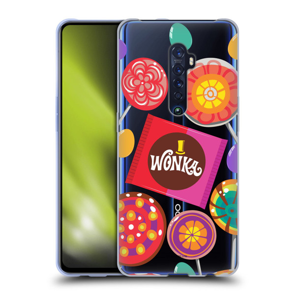 Willy Wonka and the Chocolate Factory Graphics Candies Soft Gel Case for OPPO Reno 2