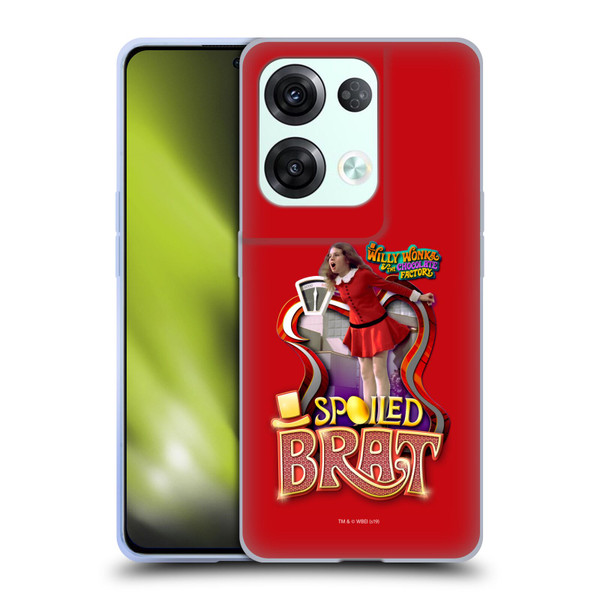 Willy Wonka and the Chocolate Factory Graphics Veruca Salt Soft Gel Case for OPPO Reno8 Pro