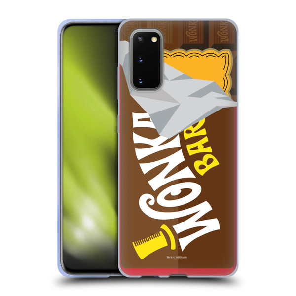 Willy Wonka and the Chocolate Factory Graphics Candy Bar Soft Gel Case for Samsung Galaxy S20 / S20 5G