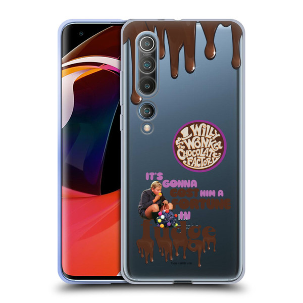 Willy Wonka and the Chocolate Factory Graphics Augustus Gloop Soft Gel Case for Xiaomi Mi 10 5G / Mi 10 Pro 5G