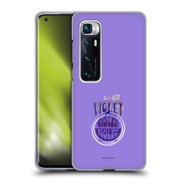 Willy Wonka and the Chocolate Factory Graphics Violet Beauregarde Soft Gel Case for Xiaomi Mi 10 Ultra 5G