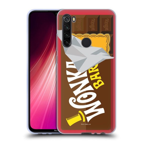 Willy Wonka and the Chocolate Factory Graphics Candy Bar Soft Gel Case for Xiaomi Redmi Note 8T