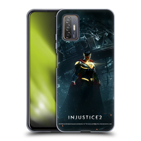 Injustice 2 Characters Superman Soft Gel Case for HTC Desire 21 Pro 5G