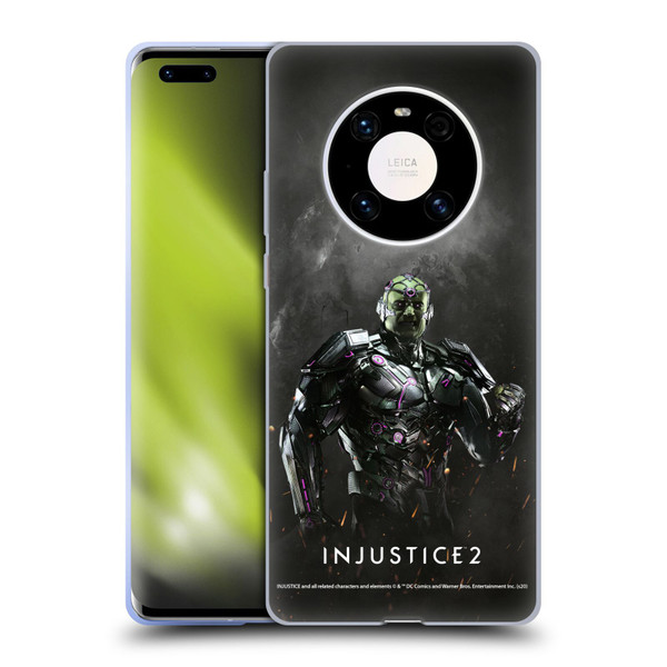 Injustice 2 Characters Brainiac Soft Gel Case for Huawei Mate 40 Pro 5G