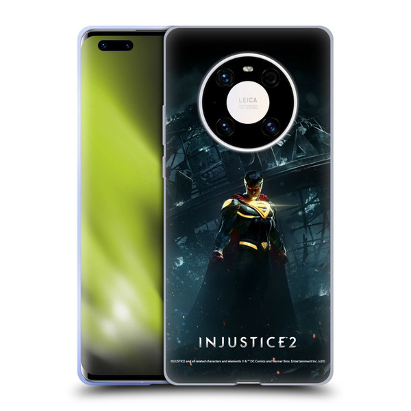 Injustice 2 Characters Superman Soft Gel Case for Huawei Mate 40 Pro 5G