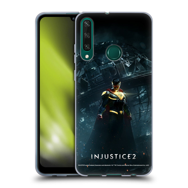 Injustice 2 Characters Superman Soft Gel Case for Huawei Y6p