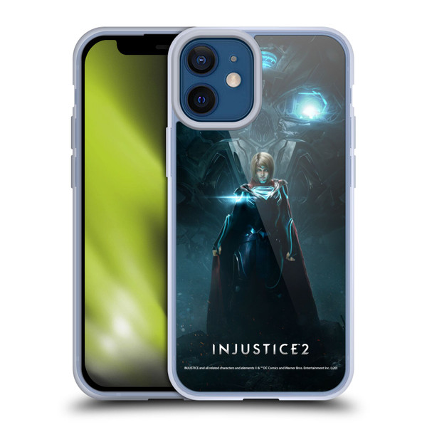 Injustice 2 Characters Supergirl Soft Gel Case for Apple iPhone 12 Mini