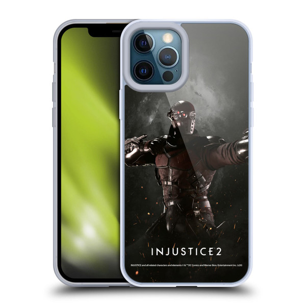 Injustice 2 Characters Deadshot Soft Gel Case for Apple iPhone 12 Pro Max