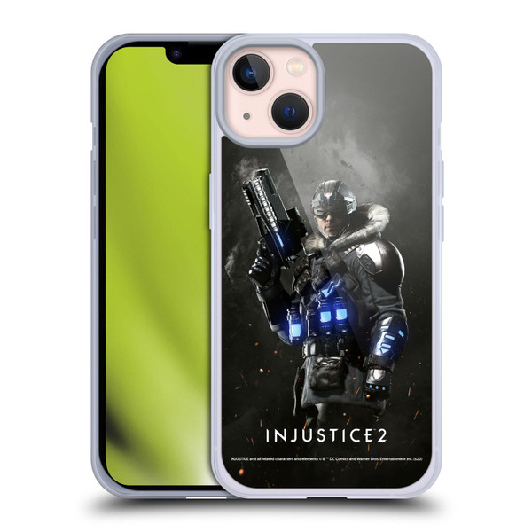 Injustice 2 Characters Captain Cold Soft Gel Case for Apple iPhone 13