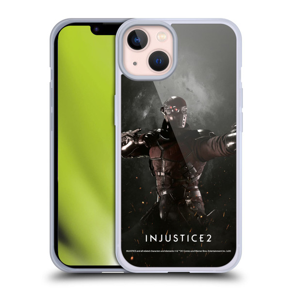 Injustice 2 Characters Deadshot Soft Gel Case for Apple iPhone 13