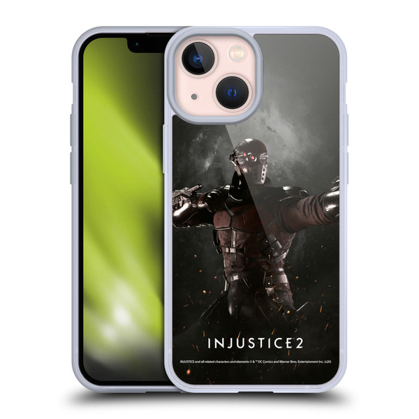 Injustice 2 Characters Deadshot Soft Gel Case for Apple iPhone 13 Mini