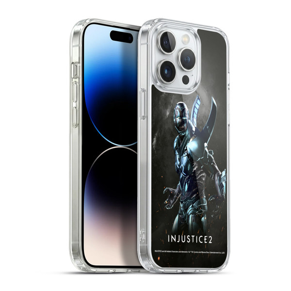 Injustice 2 Characters Blue Beetle Soft Gel Case for Apple iPhone 13 Pro Max & MagSafe