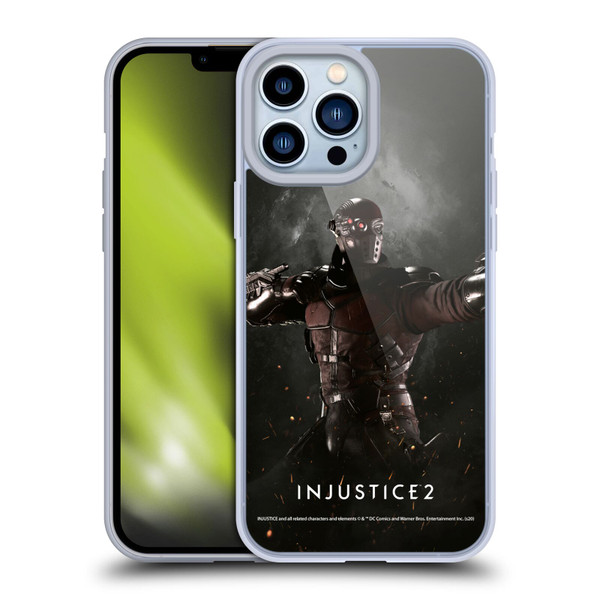 Injustice 2 Characters Deadshot Soft Gel Case for Apple iPhone 13 Pro Max