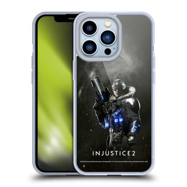 Injustice 2 Characters Captain Cold Soft Gel Case for Apple iPhone 13 Pro